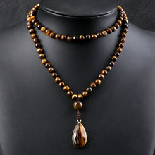 6mm Natural Stone ZenSpirit Mala Necklace