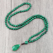 6mm Natural Stone ZenSpirit Mala Necklace