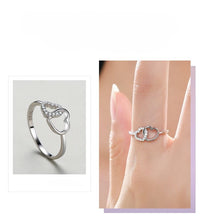 Venus Bond – Heart to Heart Silver Ring