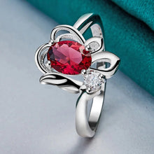 Ruby Bloom Elegance Ring