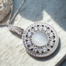 Luna Bianca  Sterling Elegance Pendant