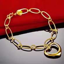 Lovera Heart Bracelet 925 Sterling Silver