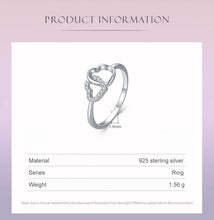 Venus Bond – Heart to Heart Silver Ring