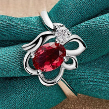 Ruby Bloom Elegance Ring