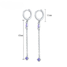 Lux – Sparkling Chain Hoops