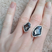 CrystalBloom Ring-  Irregular Crystal Ring