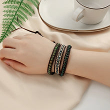 JasperHarmony Wrap Bracelet Boho Real Leather Unisex