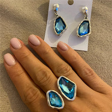 CrystalBloom Ring-  Irregular Crystal Ring