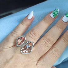 CrystalBloom Ring-  Irregular Crystal Ring