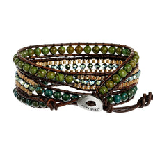 JasperHarmony Wrap Bracelet Boho Real Leather Unisex