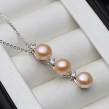 Noirelia  Pearl Pendant Necklace