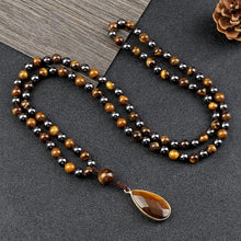 6mm Natural Stone ZenSpirit Mala Necklace