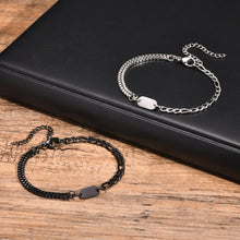 Urban Initial Link Bracelet