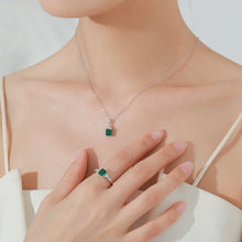 Emerald Grace – Green Zircon Luxury Jewelry Set