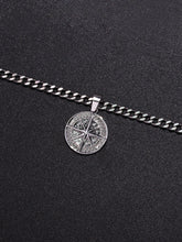 Men's Silver CompassStar Chain