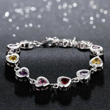 Moonlit Drop – Crystal Charm Bracelet