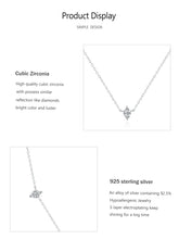 Crystal Embrace – Zircon  Chain Necklace