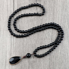 6mm Natural Stone ZenSpirit Mala Necklace