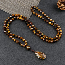 6mm Natural Stone ZenSpirit Mala Necklace