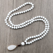 6mm Natural Stone ZenSpirit Mala Necklace