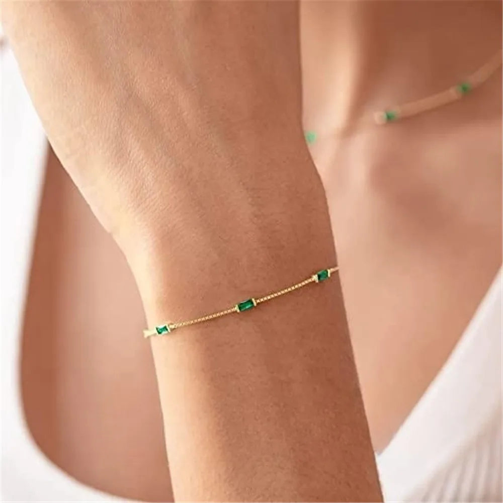 VivaGleam – Colorful Zirconia Bracelet