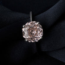 2ct Octagon Rose Blush Empress Ring