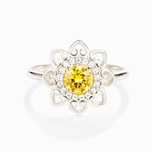 Golden Datura Sunflower Ring