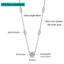Luminous Grace Moissanite Pendant Necklace