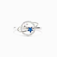 Celestara Blue Star Zircon Ring