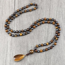 6mm Natural Stone ZenSpirit Mala Necklace