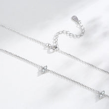 Crystal Embrace – Zircon  Chain Necklace