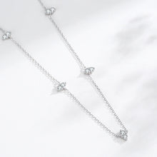 Crystal Embrace – Zircon  Chain Necklace