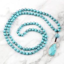 6mm Natural Stone ZenSpirit Mala Necklace