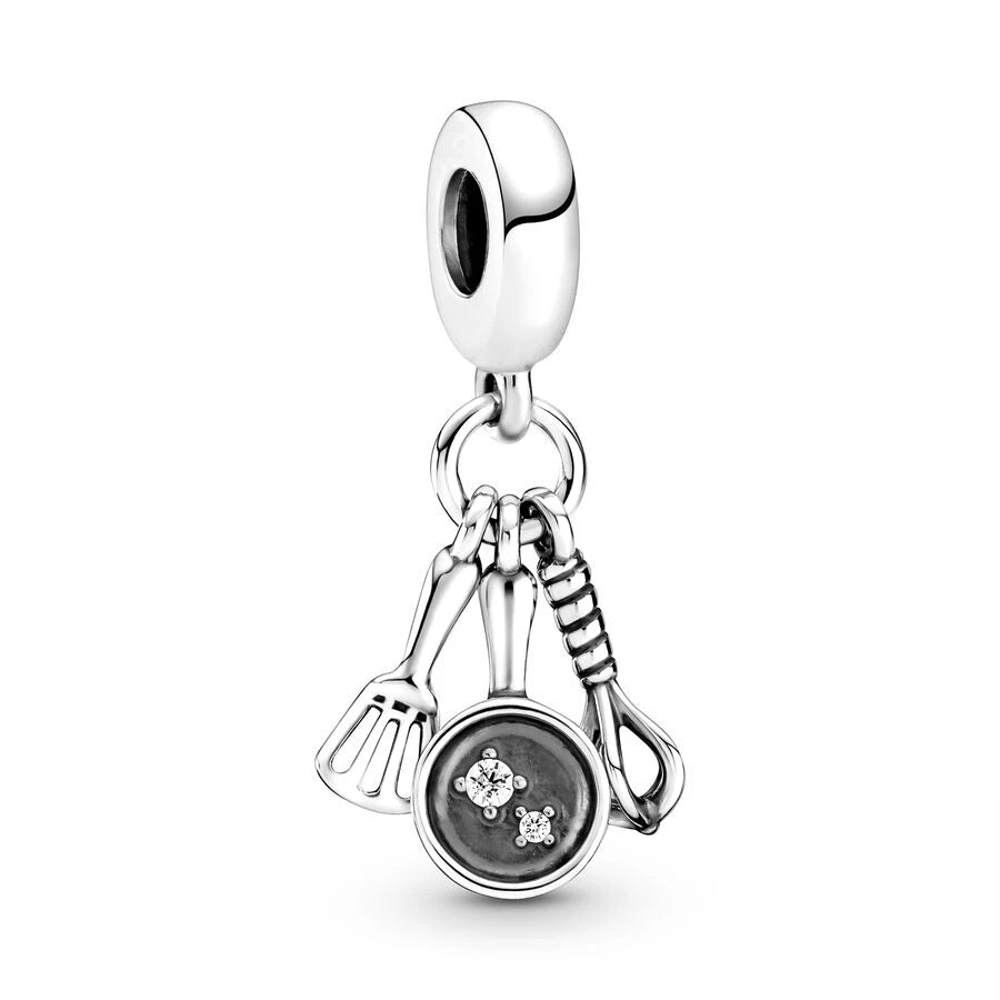 Cookware Original 925 Sterling Silver Charm Bracelet