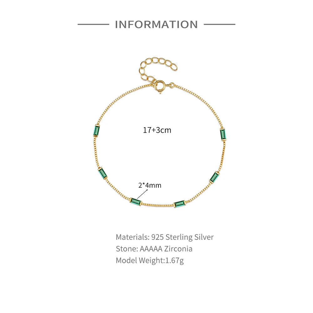 VivaGleam – Colorful Zirconia Bracelet