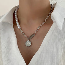 GlowMark Necklace Round Pendant -Chain Hip Hop Style