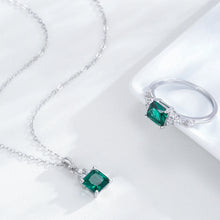 Emerald Grace – Green Zircon Luxury Jewelry Set