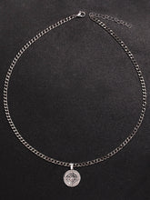 Men's Silver CompassStar Chain