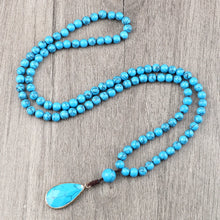 6mm Natural Stone ZenSpirit Mala Necklace