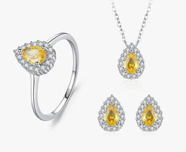 Solmara Golden Radiance Jewelry Set