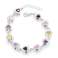 Moonlit Drop – Crystal Charm Bracelet