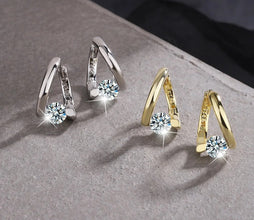 Tribal Sterling Silver Hoop Earrings